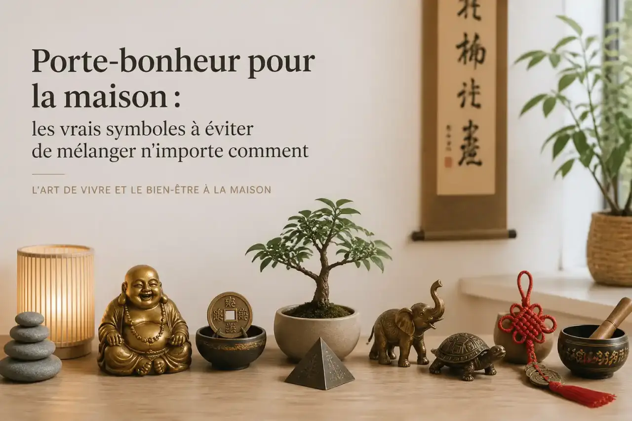 Porte-bonheur pour la maison : les vrais symboles à éviter de mélanger n'importe comment