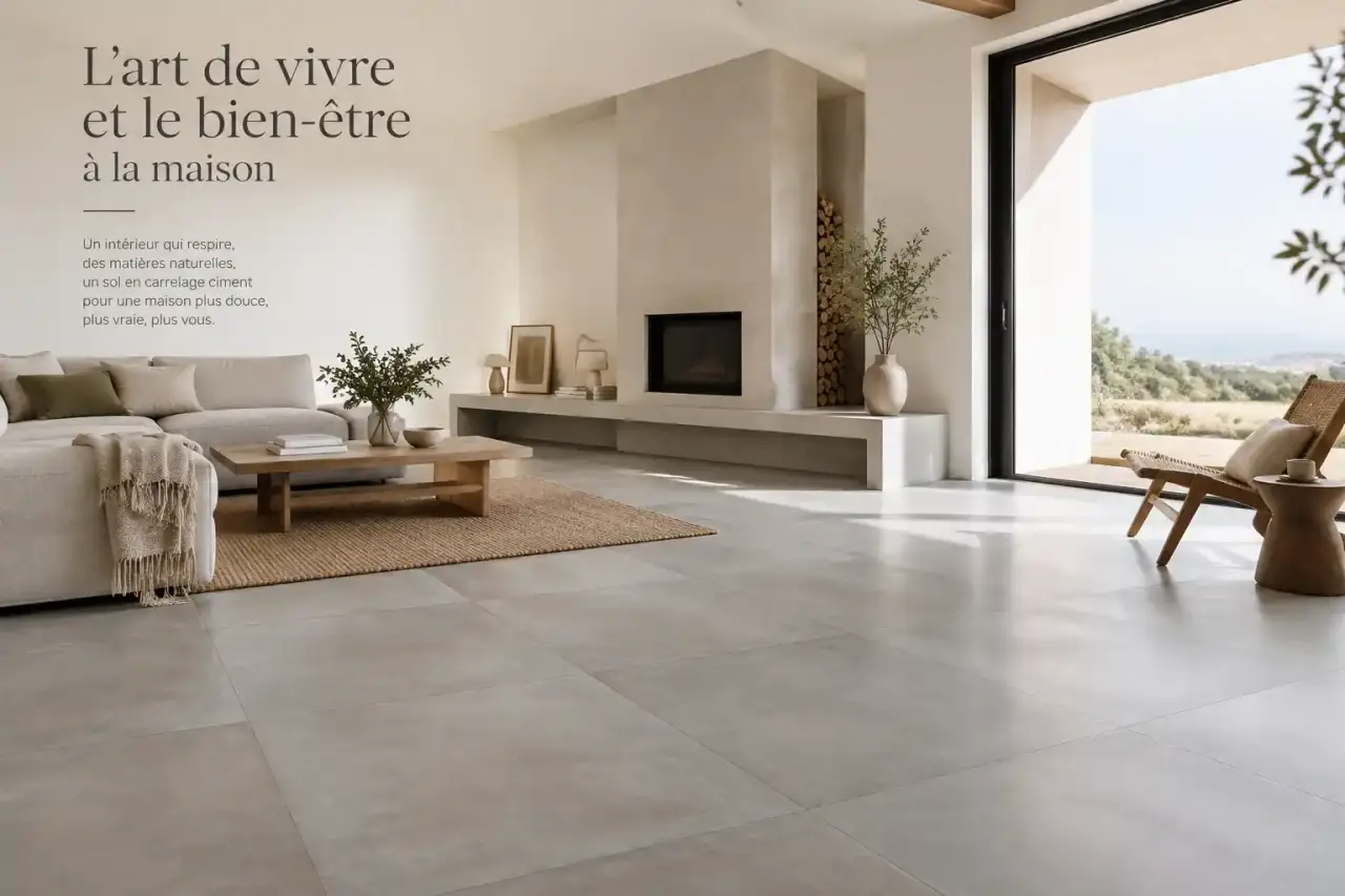carrelage sol ciment
